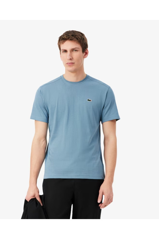 Tee-shirt aral blue homme lacoste TH7618_57I