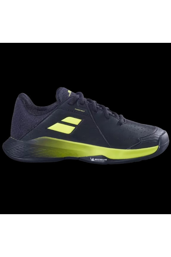 Chaussure Babolat junior clay Propulse 3 Boy Black/aero 32S26750A