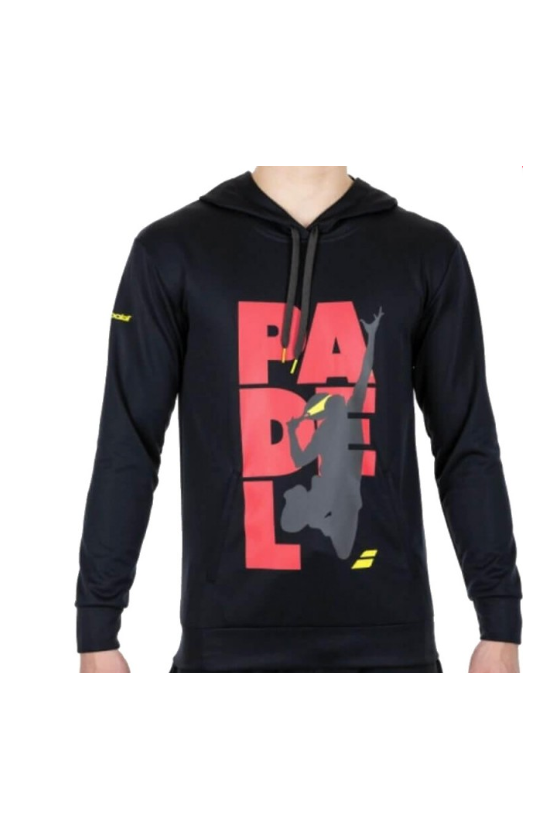 Sweat Babolat Padel Hood Men Black/Black