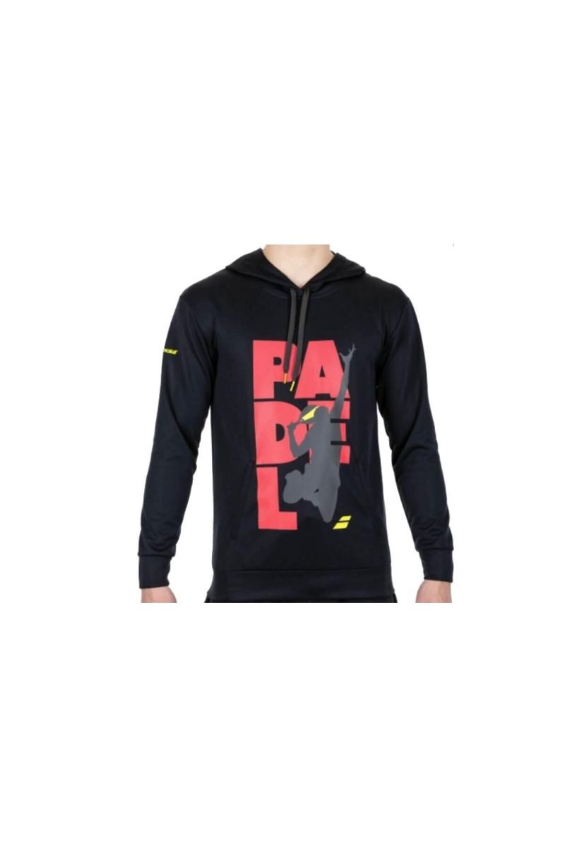 Sweat Babolat Padel Hood Men Black/Black