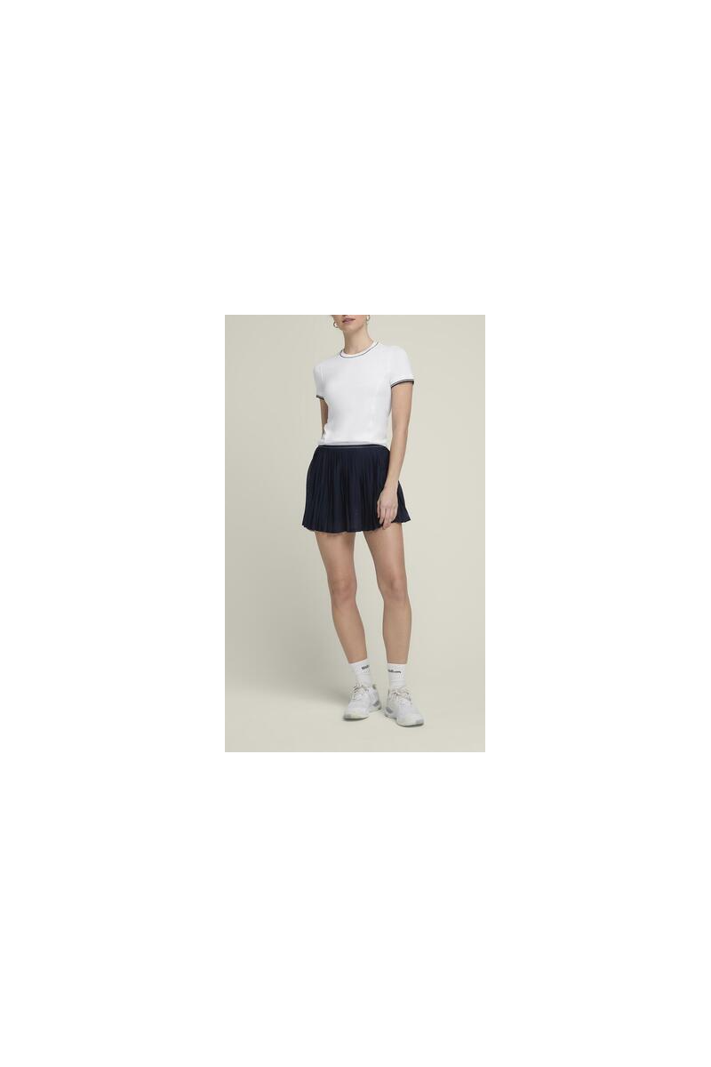 Tee Shirt Wilson Women Team Seamless Bright White